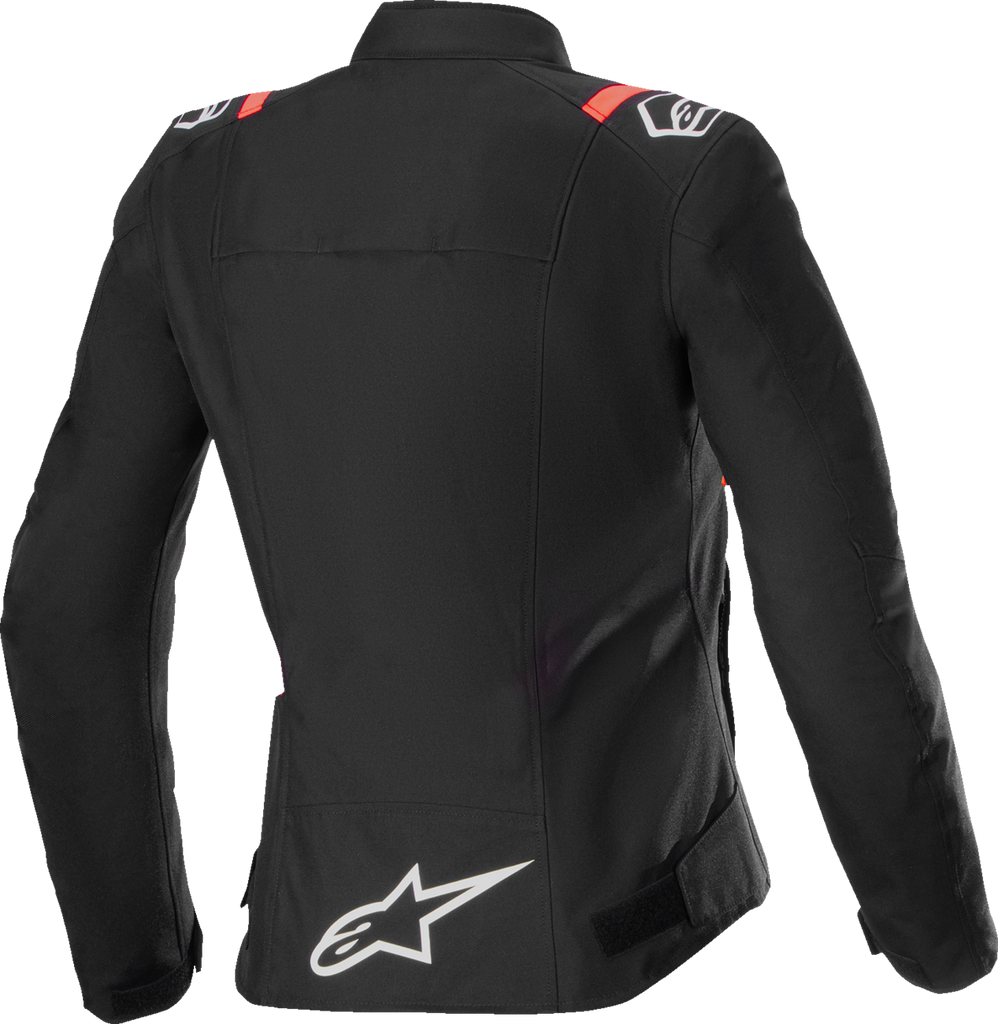 ALPINESTARS Stella T-SPS v2 WP Jacket - Black/White/Red Fluo - XS 3210225-1231-XS