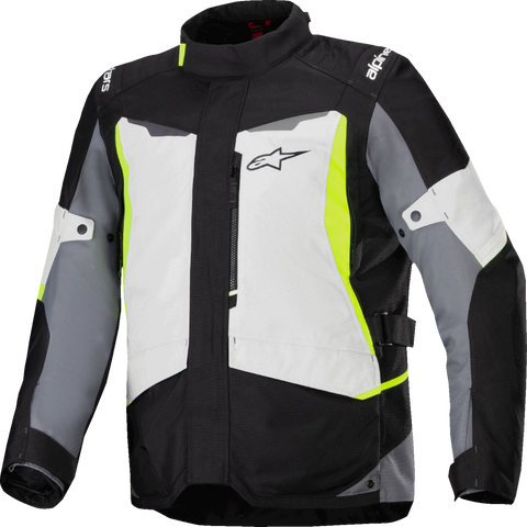ALPINESTARS ST-1 WP Jacket - Ice Gray/Black/Yellow Fluo - 4XL 3200625-9145-4XL