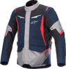 ALPINESTARS ST-1 WP Jacket - Dark Blue/Black/Bright Red - Large 3200625-7093-L