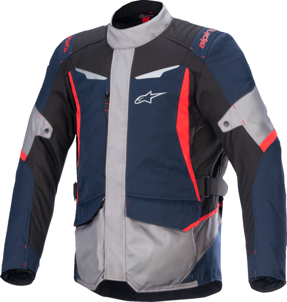 ALPINESTARS ST-1 WP Jacket - Dark Blue/Black/Bright Red - Large 3200625-7093-L