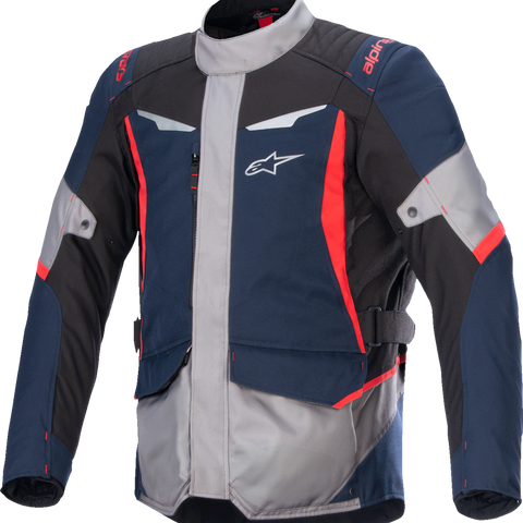 ALPINESTARS ST-1 WP Jacket - Dark Blue/Black/Bright Red - Large 3200625-7093-L