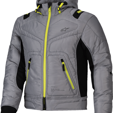 ALPINESTARS Mohobbs WP Jacket - Lunar Gray/Lime Punch - Medium 3200925-9143-M