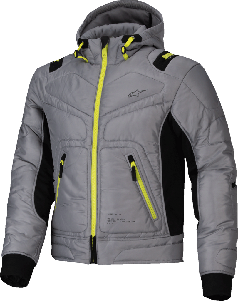 ALPINESTARS Mohobbs WP Jacket - Lunar Gray/Lime Punch - XL 3200925-9143-XL