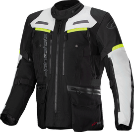 ALPINESTARS Bogota Pro Drystar? Jacket - Dark Black/Ice Gray/Yellow Fluo - XL 3207023-1381-XL