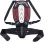 ALPINESTARS Nucleon Plasma Back Protector - Black/White/Red - XS 6504325-123-XS