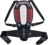 ALPINESTARS Nucleon Plasma Back Protector - Black/White/Red - Medium 6504325-123-M