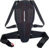 ALPINESTARS Nucleon Plasma Back Protector - Black/White/Red - Medium 6504325-123-M