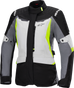 ALPINESTARS Stella ST-1 Waterproof Jacket - Ice Gray/Black/Yellow Fluo - XS 3210325-9145-XS