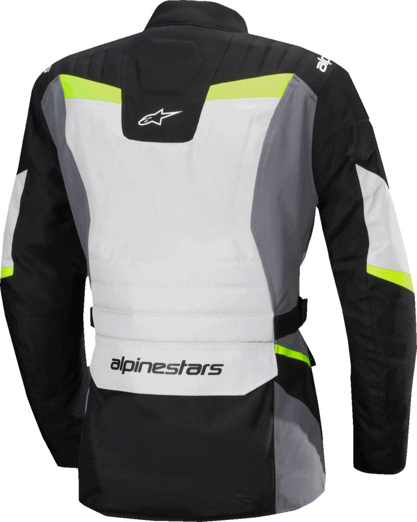 ALPINESTARS Stella ST-1 Waterproof Jacket - Ice Gray/Black/Yellow Fluo - Small 3210325-9145-S