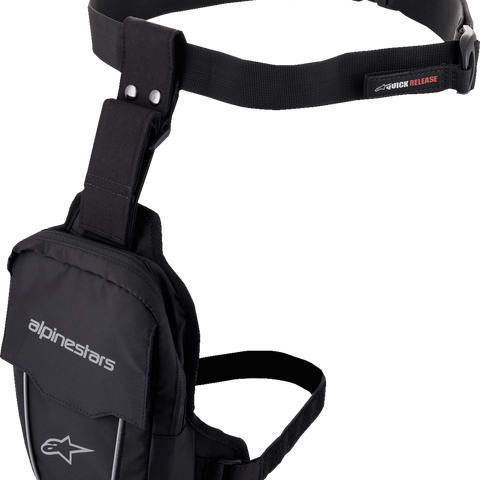 ALPINESTARS Thigh Bag - Black 6108121-1100-OS