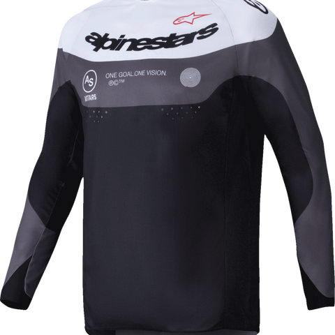 ALPINESTARS Pro-Dura Long-Sleeve Jersey - Black/Magnet White - Small 3760125-1417-S