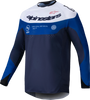 ALPINESTARS Pro-Dura Long-Sleeve Jersey - Navy/Bright Blue/White - XL 3760125-7174-XL
