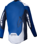 ALPINESTARS Pro-Dura Long-Sleeve Jersey - Navy/Bright Blue/White - XL 3760125-7174-XL