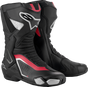 ALPINESTARS SMX-6 V3 Vented Boots - Black/Silver/Red - US 9/EU 43 2223225-199-43