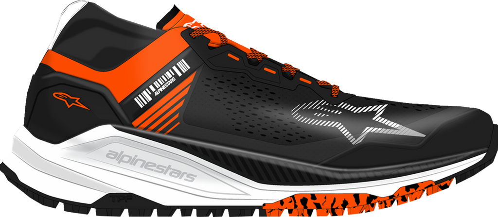 ALPINESTARS Meta XR v2 Shoes - Black/Orange/White - US 12.5 2654825-134-125