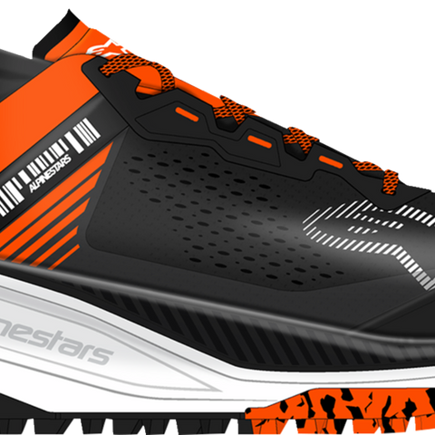 ALPINESTARS Meta XR v2 Shoes - Black/Orange/White - US 13.5 2654825-134-135
