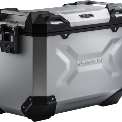 SW-MOTECH TRAX ADV Hard Case - 45 Liter - Silver - Left ALK.00.733.10000L/S