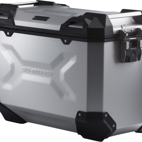 SW-MOTECH TRAX ADV Hard Case - 45 Liter - Silver - Right ALK.00.733.10000R/S