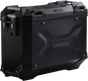 SW-MOTECH TRAX ADV Hard Case - 37 Liter - Black - Left ALK.00.733.11000L/B