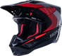 Honda S M5 Helmet Black/Red Glossy 2x