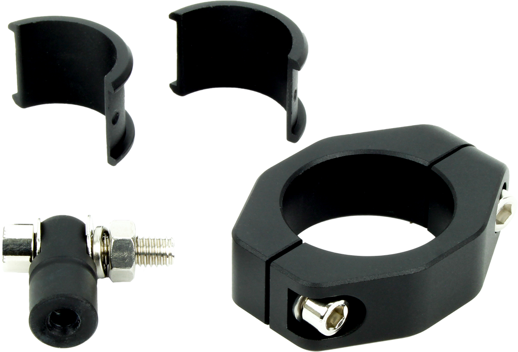 Aux Driving Lights Kit 1.25" Bar Mnt. White Pr.