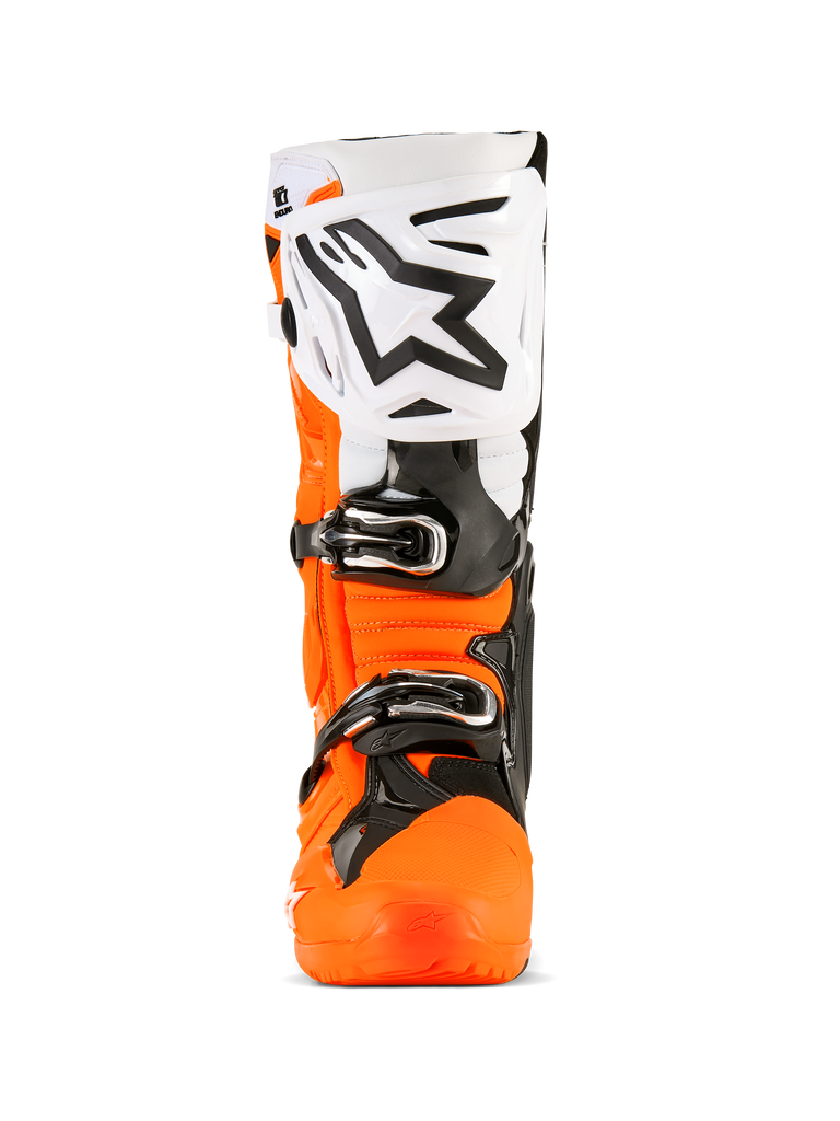 Tech 10 Enduro Boots Orange Fluo/Black/White 8