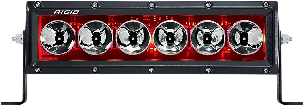 RIGID INDUSTRIES Radiance Plus Light Bar - 10" - Red 210023