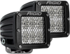 RIGID INDUSTRIES D-Series LED Light - Diffused - Pair - Surface Mount 502513