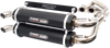 TRINITY RACING Stage 5 Dual Exhaust - Black TR-4119D-BK
