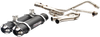 TRINITY RACING Dual Exhaust - Black TR-4112D-BK