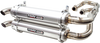 TRINITY RACING Dual Exhaust - Aluminum TR-4162D