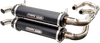TRINITY RACING Dual Exhaust - Black TR-4162D-BK
