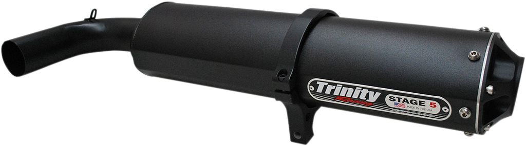 TRINITY RACING Stage 5 Slip-On Muffler - Cerakote? TR-4158S-CB