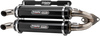 TRINITY RACING Stage 5 Slip-On Dual Muffler - Black TR-4165S-BK
