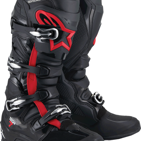 ALPINESTARS Tech 7 Boots - Fluorescent Red/Black - US 12 / EU 47 2012025-1030-12