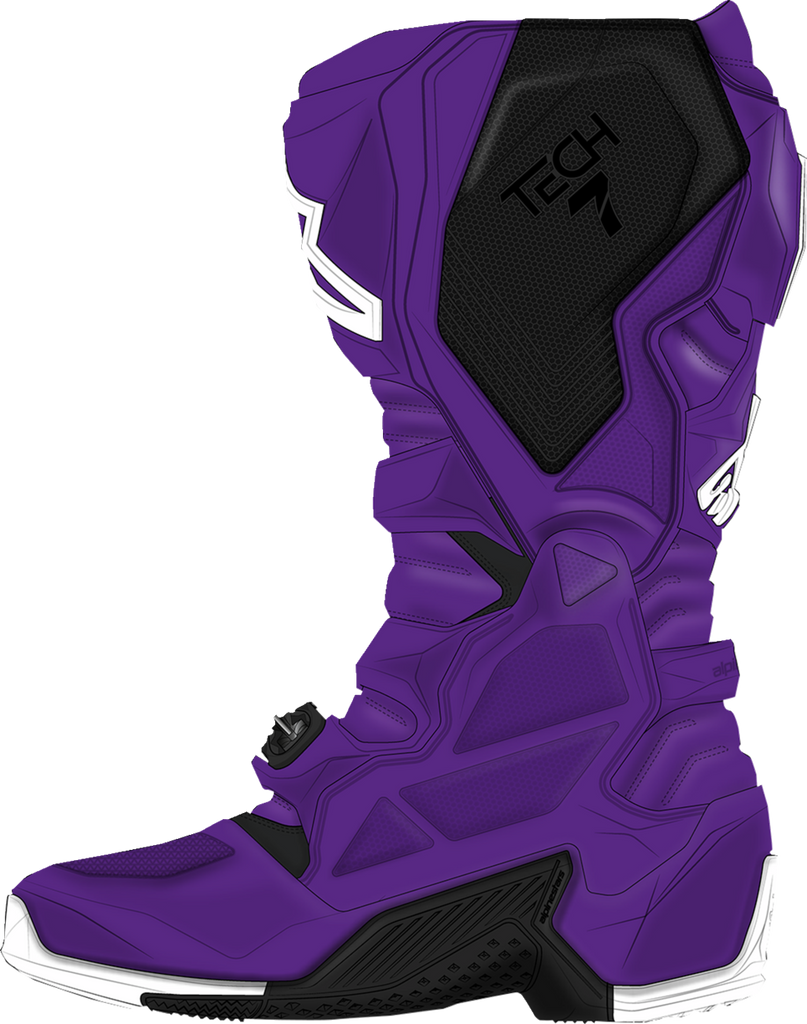 ALPINESTARS Tech 7 Boots - Purple - US 10 / EU 44.5 2012025-38-10