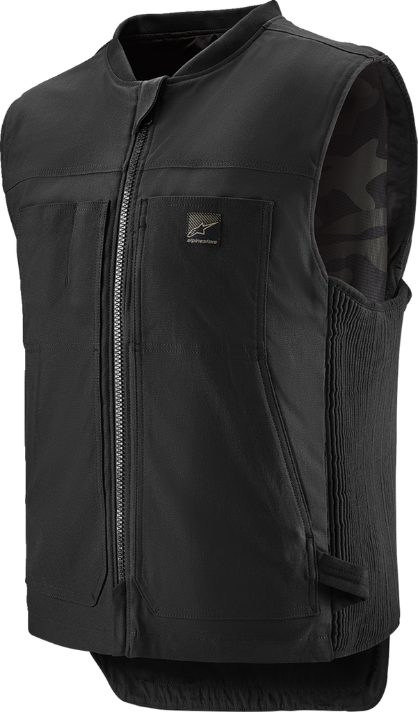 Alpinestars Tech-Air 3 v2 Canvas Airbag Vest, Black, Small - 6505125-10-S