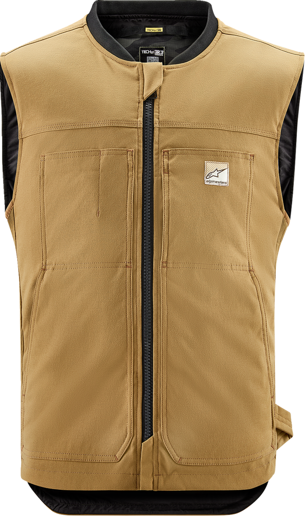 Alpinestars Tech-Air 3 v2 Canvas Airbag Vest, Tan, XL – 6505125-86-XL