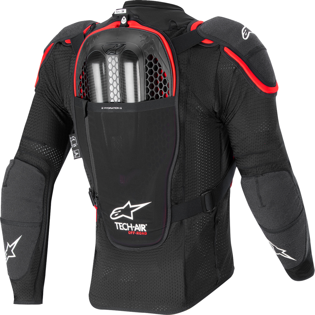 Alpinestars Tech-Air Off-Road System Black/Red XL 6507123-13F-XL