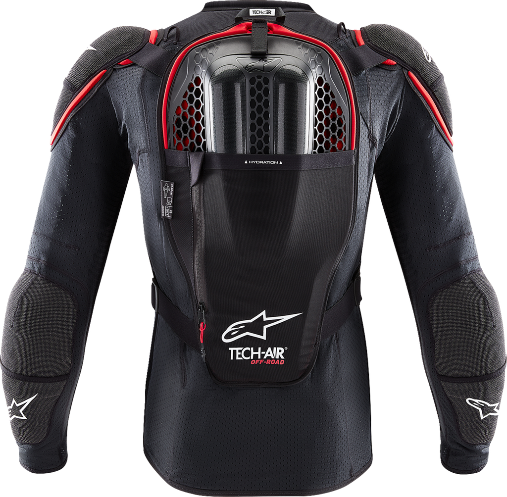 Alpinestars Tech-Air Off-Road System Black/Red XL 6507123-13F-XL