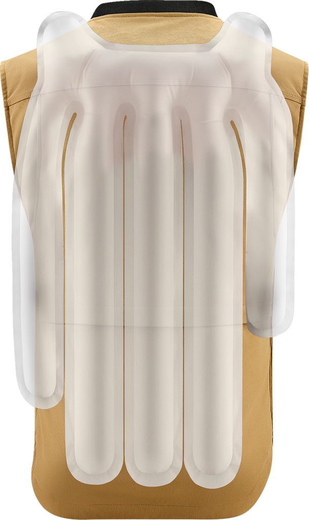 Alpinestars Tech-Air 3 v2 Canvas Airbag Vest, Tan, XL – 6505125-86-XL