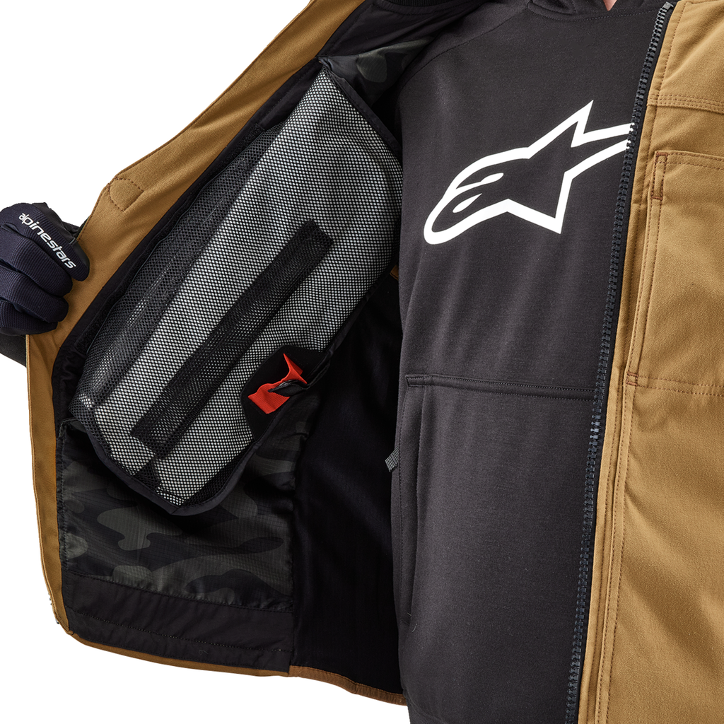 Alpinestars Tech-Air 3 v2 Canvas Airbag Vest, Tan, Large – 6505125-86-L