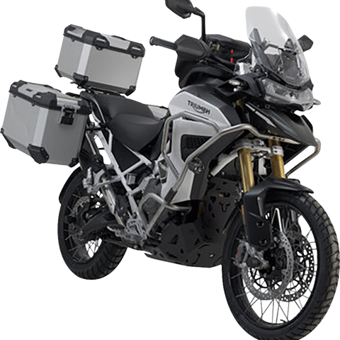 SW-MOTECH Adventure Luggage System - Silver - Triumph Tiger 1200 '22-'23 ADV.11.905.75102/S
