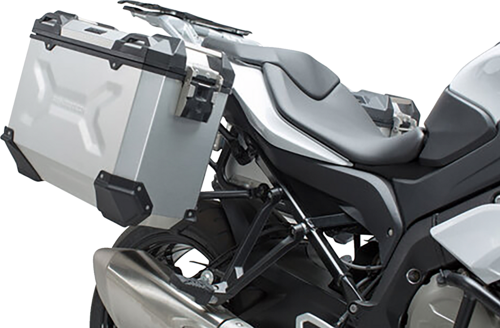 SW-MOTECH TRAX ADV Aluminum Case System - Silver - BMW S 1000 XR '15-'19 KFT.07.592.70001/S