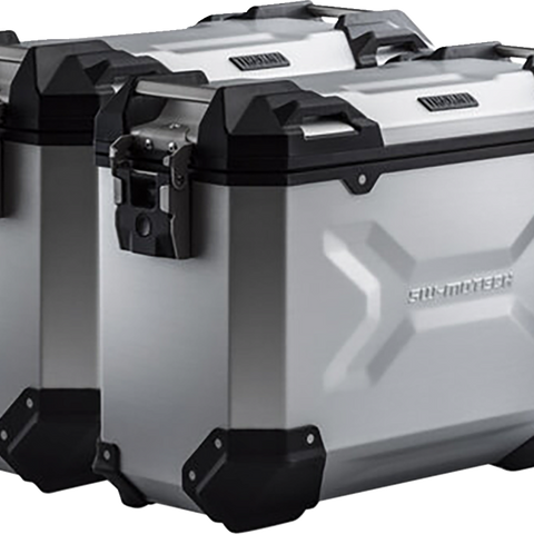 SW-MOTECH TRAX ADV Aluminum Case System - Silver - BMW S 1000 XR '19-'24 KFT.07.954.70001/S
