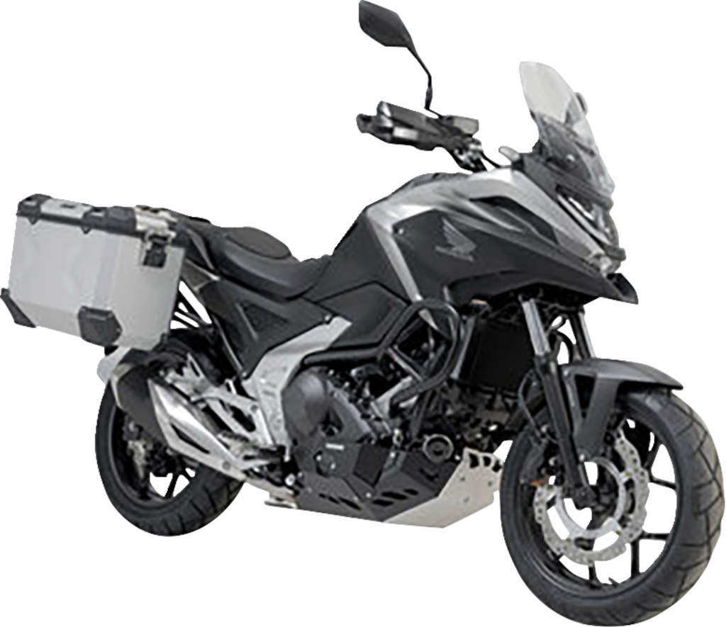 SW-MOTECH TRAX ADV Aluminum Case System - Silver - Suzuki V-Strom 1000 '14-'19 KFT.05.440.70001/S