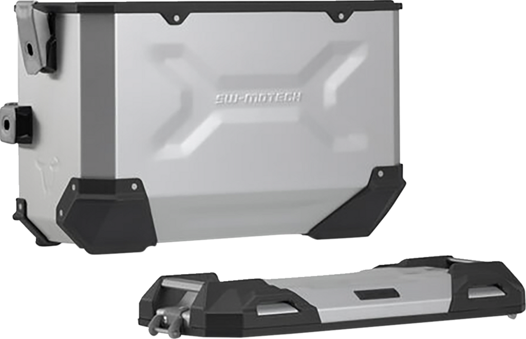 SW-MOTECH TRAX ADV Aluminum Case System - Silver - Honda NC750 '16-'20 KFT.01.699.70001/S