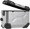 SW-MOTECH TRAX ADV Aluminum Case System - Silver - Suzuki V-Strom 650 '16-'24 KFT.05.876.70001/S
