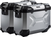 SW-MOTECH TRAX ADV Aluminum Case System - Silver - Honda CB/CBR/NX 500 '13-'24 KFT.01.400.70001/S