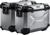 SW-MOTECH TRAX ADV Aluminum Case System - Silver - BMW F 650/700/800 GS '08-'18 KFT.07.559.70001/S
